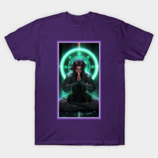 Anime Hero Power Meditation | Quality Anime Artwork | Anime Power Energy Meditation |  Manga Anime Art T-Shirt